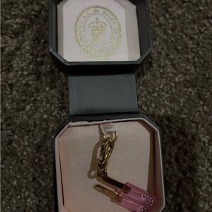 Pink Keychain Charm by